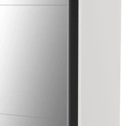 Armoire 2 portes coulissantes 1 miroir L180 cm THIBAULT