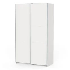 Armoire 2 portes coulissantes L120 cm THIBAULT
