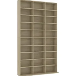 Armoire a CD Chene sonoma 102x16x177,5 cm Bois d'ingenierie