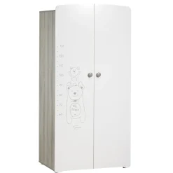 Armoire chambre bébé 2 portes TEDDY