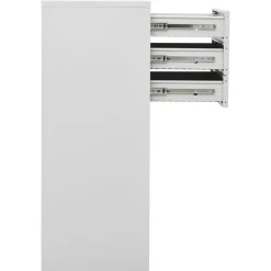 Armoire de bureau Gris clair 90x40x102 cm Acier