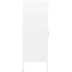 Armoire de rangement Blanc 80x35x101,5 cm Acier