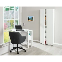 Armoire de rangement multifonctions 2 portes L70cm VISCONTI