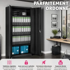 Armoire métallique 5 niveaux