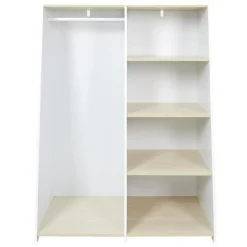 Armoire Scandinave Enfant Maya 120cm Blanc