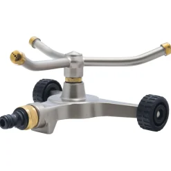 Arroseur rotatif 3 bras sur roues