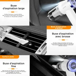 Aspirateur à main CRC90 - Blanc