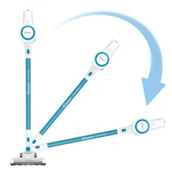 Aspirateur balai CVIVA02 - Bleu