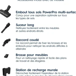 Aspirateur balai ELX 700 EP71UB14DB