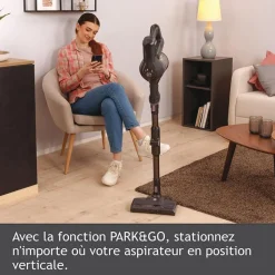 Aspirateur balai HF103X - Gris