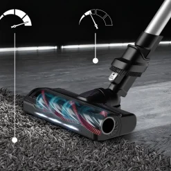 Aspirateur balai sans filX-FORCE FLEX 9.60 RH2037WO - Noir et violet