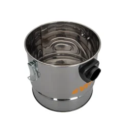 Aspirateur de cendres 20V + Batterie lithium 2Ah Cuve inox 12L + Filtre HEPA + Chargeur VITO