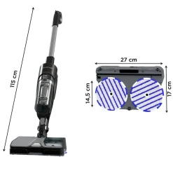 Aspirateur laveur 2 en 1 GZ3039WO - Noir