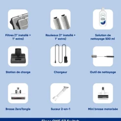 Aspirateur laveur Floor One Switch S7 Pet