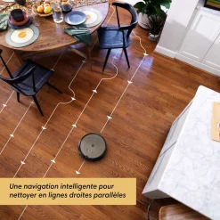 Aspirateur robot connecté Roomba I115640 - Gris