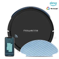 Aspirateur robot&nbsp;&nbsp;X-Plorer Serie 50 RR7375WH - Noir