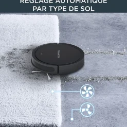 Aspirateur robot&nbsp;&nbsp;X-Plorer Serie 50 RR7375WH - Noir