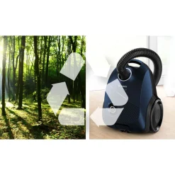 Aspirateur traîneau avec sac BGLS2BU2 - Bleu