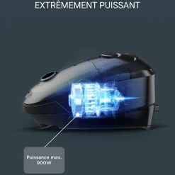 Aspirateur traîneau avec sac RO3154EA - Rouge