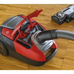 Aspirateur traîneau avec sac HE510HM - Rouge