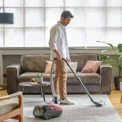 Aspirateur traîneau avec sac HE510HM - Rouge