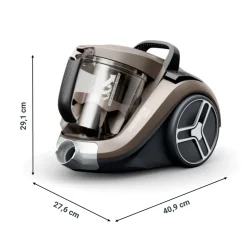 Aspirateur traîneau sans sac RO4B30EA - Gris fumé