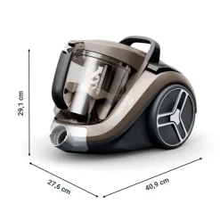 Aspirateur traîneau sans sac RO4B30EA - Gris fumé