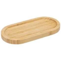 Assiette de Présentation Bambou 20cm Naturel