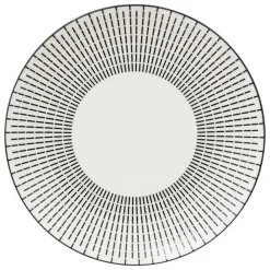 Assiette de Présentation Porcelaine Lunis 30cm Noir