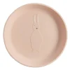assiette silicone - madame lapin