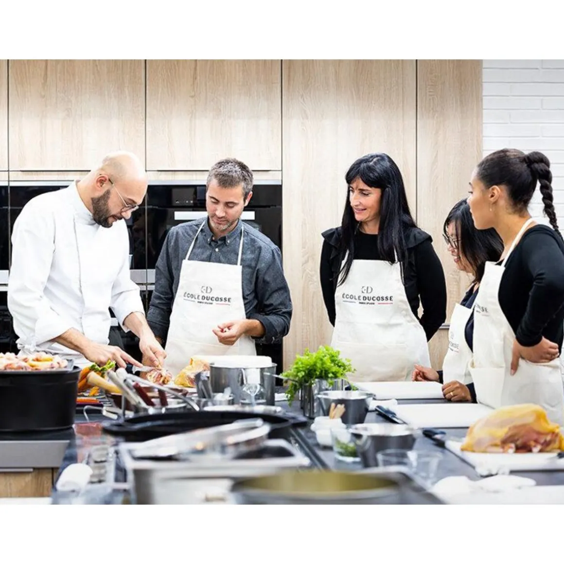 Atelier culinaire de 4h au Studio Ducasse à Paris - Coffret Cadeau Gastronomie