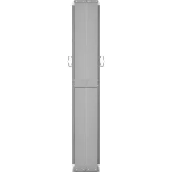 Auvent lateral retractable de patio 140x1200 cm Noir