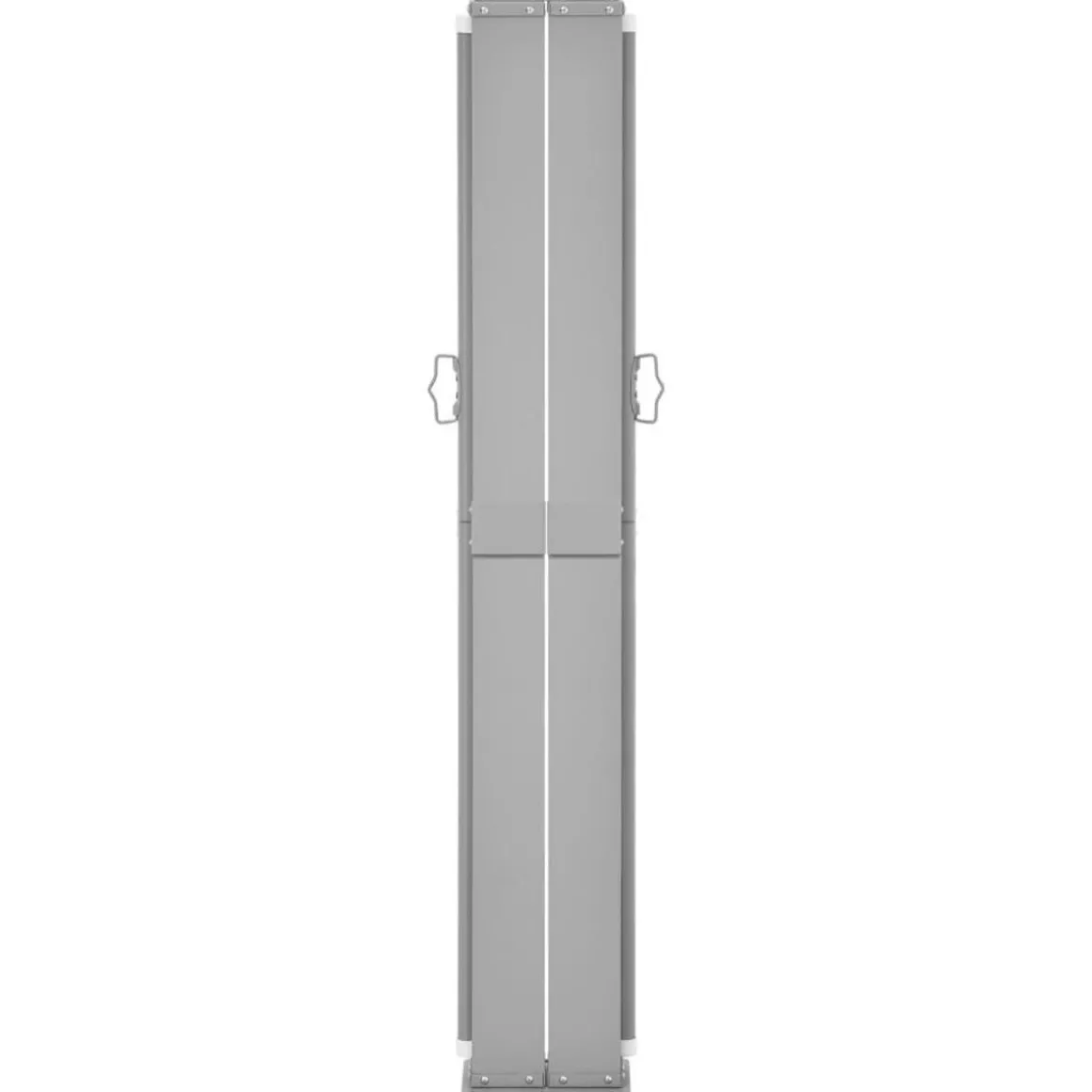 Auvent lateral retractable de patio 140x1200 cm Rouge