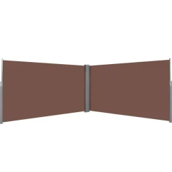 Auvent lateral retractable 160 x 600 cm Marron