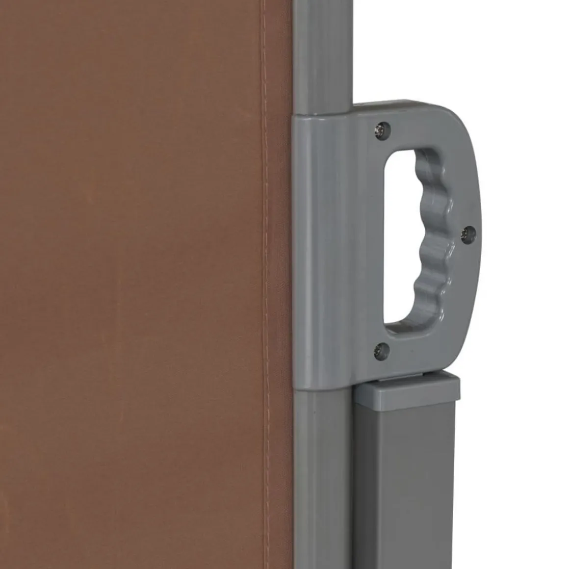 Auvent lateral retractable 160 x 600 cm Marron