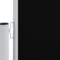 Auvent lateral retractable Noir 180x1200 cm