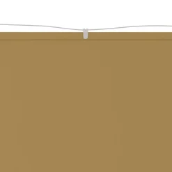 Auvent vertical Beige 60x270 cm Tissu oxford