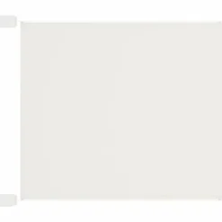 Auvent vertical Blanc 100x800 cm Tissu oxford