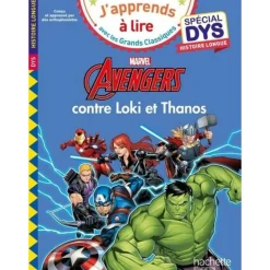 AVENGERS CONTRE LOKI ET THANOS [ADAPTE AUX DYS], Fourches Audrey
