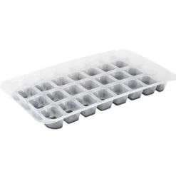 Bac à Glaçons 32 Cubes 32cm Gris