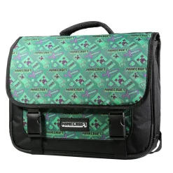BAGTROTTER Cartable 38 cm Minecraft Vert