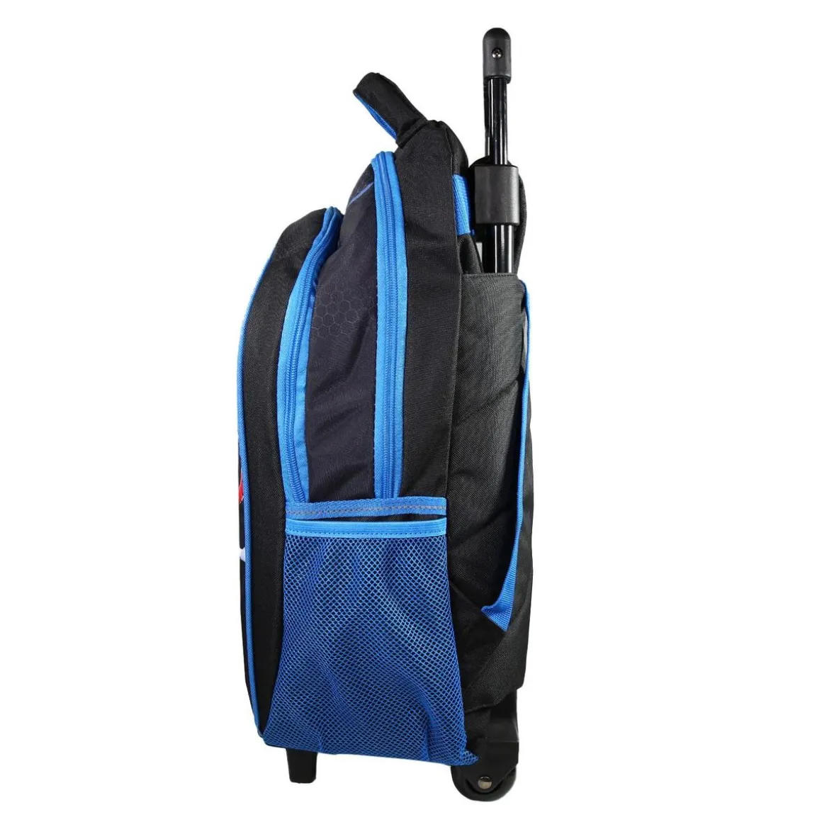 BAGTROTTER Sac à dos à roulettes Spider-Man Bleu