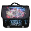 BAGTROTTER Cartable 38 cm avec rabat réversible Jurassic World Noir