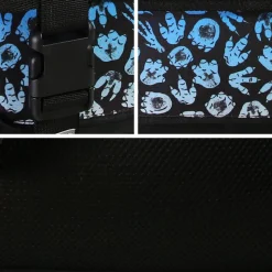 BAGTROTTER Cartable 38 cm avec rabat réversible Jurassic World Noir