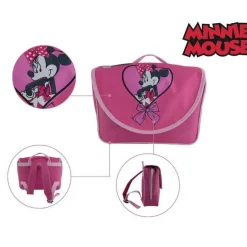BAGTROTTER Cartable 32 cm Disney Minnie Rose