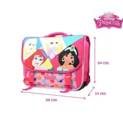 BAGTROTTER Cartable 38 cm Disney Princesses Rose