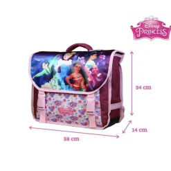 BAGTROTTER Cartable 38 cm Disney Princesses Multicolore
