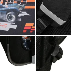 BAGTROTTER Cartable 38 cm Fast And Furious Noir