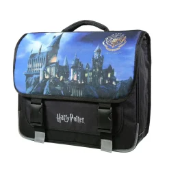 BAGTROTTER Cartable 38 cm Harry Potter Noir Château