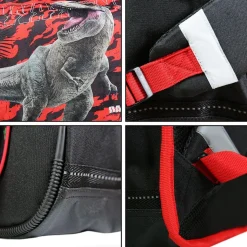 BAGTROTTER Cartable 38 cm Jurassic World Dinosaure Noir